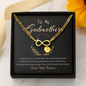 2022-04-28 GodMother (Wreath 1) Infinity Bracelet Yellow Gold Stainless Steel