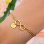 2022-04-28 GodMother (Wreath 1) Infinity Bracelet Yellow Gold Stainless Steel
