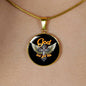 One Time Special Offer - GOD HAS GOT THIS (Round Pendant Necklace)