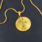 September Birth Flower Necklace