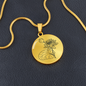 July Birth Flower Necklace