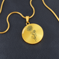 November Birth Flower Necklace