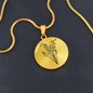May Birth Flower Necklace