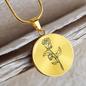 June Birth Flower Necklace