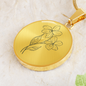 February Birth Flower Necklace
