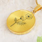 October Birth Flower Necklace