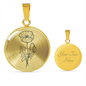 August Birth Flower Necklace