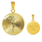March Birth Flower Necklace