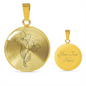 February Birth Flower Necklace