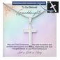 Granddaughter First Communion Gift | Confirmation Gift Present for Granddaughter | Holy Confirmation Gift Girl Present From Grandparents