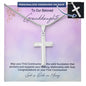 Granddaughter First Communion Gift | Confirmation Gift Present for Granddaughter | Holy Confirmation Gift Girl Present From Grandparents