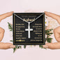 To Dearest Husband (Cross with Engraving)