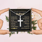To Handsome Husband (Cross with Engraving)