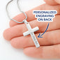 To My Love One (Cross with Engraving)