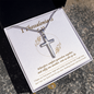 1 The 5_11 (White) - 複製 Engraving Cross Necklace