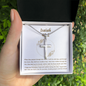 Isaiah 43_2 - 複製 Engraving Cross Necklace