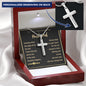 To Handsome Husband (Cross with Engraving)