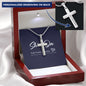 Engraving Cross Necklace updated 2023-03
