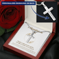 1 The 5_11 (White) - 複製 Engraving Cross Necklace