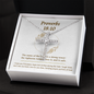 Proverbs 18_10 CZ Cross Necklace (Template)