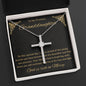 1st Communion Gifts for Granddaughter, Christening, Baptism, Confirmation, Girl Necklace & Best Wishes in Gift Box from Grandmother