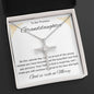 1st Communion Gifts for Granddaughter, Christening, Baptism, Confirmation, Girl Necklace & Best Wishes in Gift Box from Grandmother