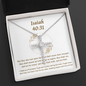 Isaiah 40_31 CZ Cross Necklace (Template)
