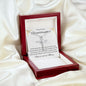 1st Communion Gifts for Granddaughter, Christening, Baptism, Confirmation, Girl Necklace & Best Wishes in Gift Box from Grandmother