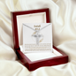 Isaiah 43_2 CZ Cross Necklace (Template)