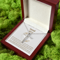 Isaiah 43_2 CZ Cross Necklace (Template)