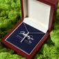CZ Cross Necklace (Template)
