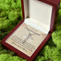 1st Communion Gifts for Granddaughter, Christening, Baptism, Confirmation, Girl Necklace & Best Wishes in Gift Box from Grandmother