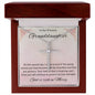 1st Communion Gifts for Granddaughter, Christening, Baptism, Confirmation, Girl Necklace & Best Wishes in Gift Box from Grandmother