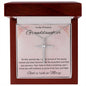 1st Communion Gifts for Granddaughter, Christening, Baptism, Confirmation, Girl Necklace & Best Wishes in Gift Box from Grandmother