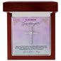 Granddaughter First Communion Gift | Confirmation Gift Present for Granddaughter | Holy Confirmation Gift Girl Present From Grandparents