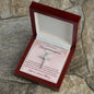 1st Communion Gifts for Granddaughter, Christening, Baptism, Confirmation, Girl Necklace & Best Wishes in Gift Box from Grandmother