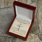 1st Communion Gifts for Granddaughter, Christening, Baptism, Confirmation, Girl Necklace & Best Wishes in Gift Box from Grandmother