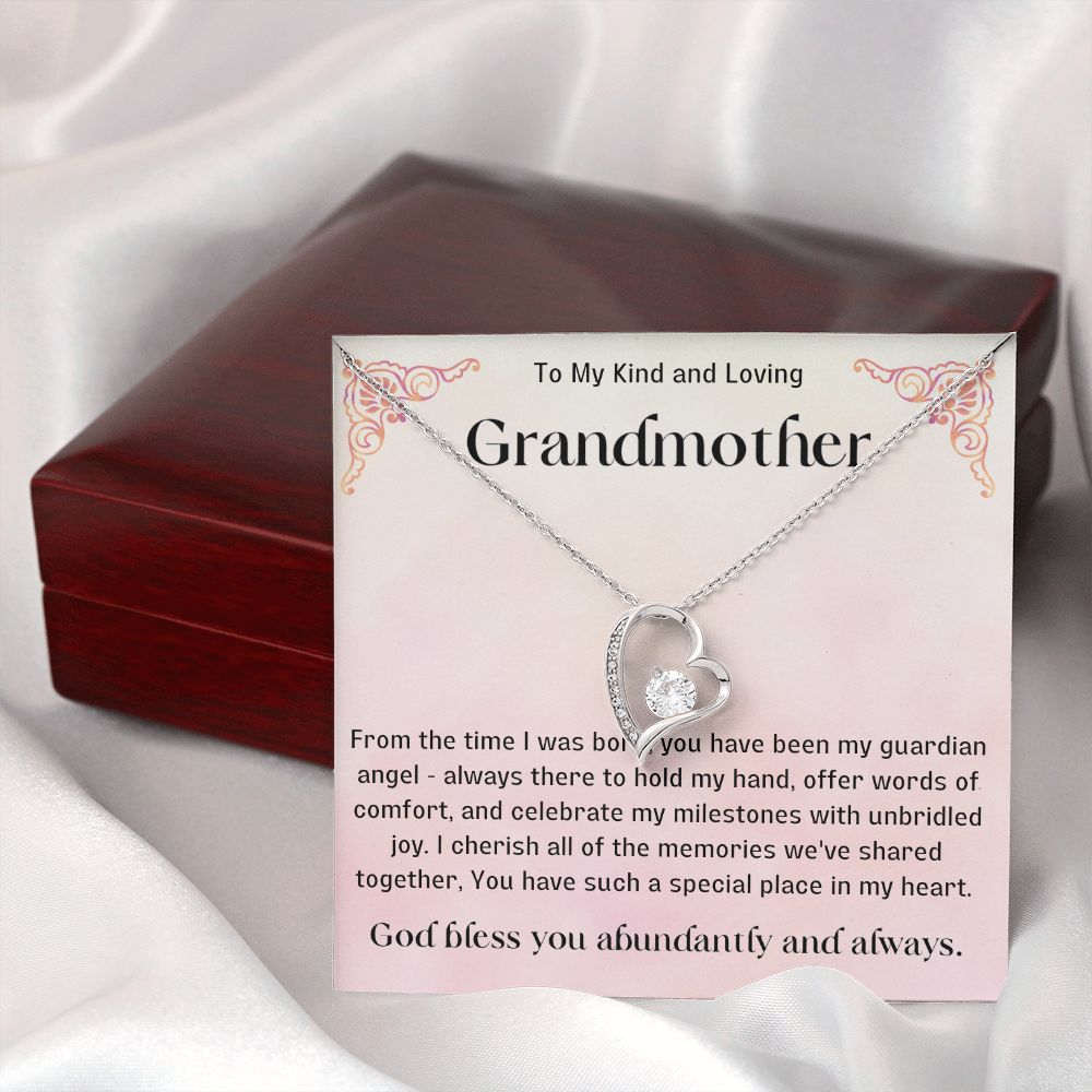 Grandma Necklace from Granddaughter | Best Nana Jewelry Gift for Nana, Stunning Grandmother Necklace, Nana Jewerly, Linking Grandma and You