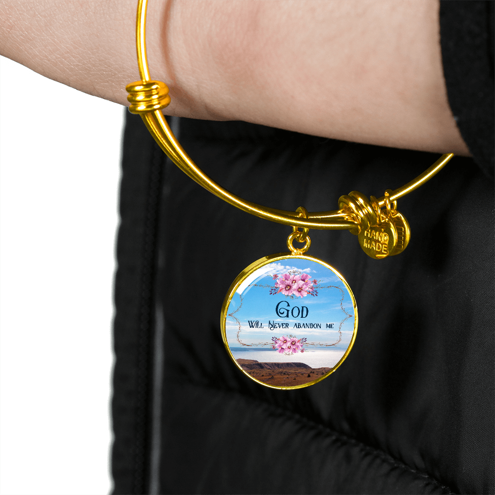 2020-02-23 (God Will Never Abandon Me) Bracelet Circle