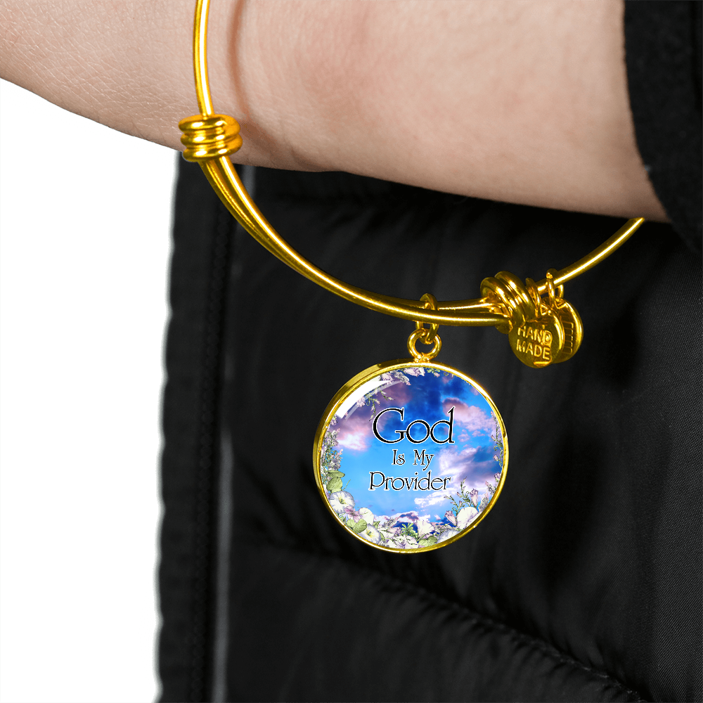 2020-03-31 (God Is My Provider) (1) Bracelet Circle