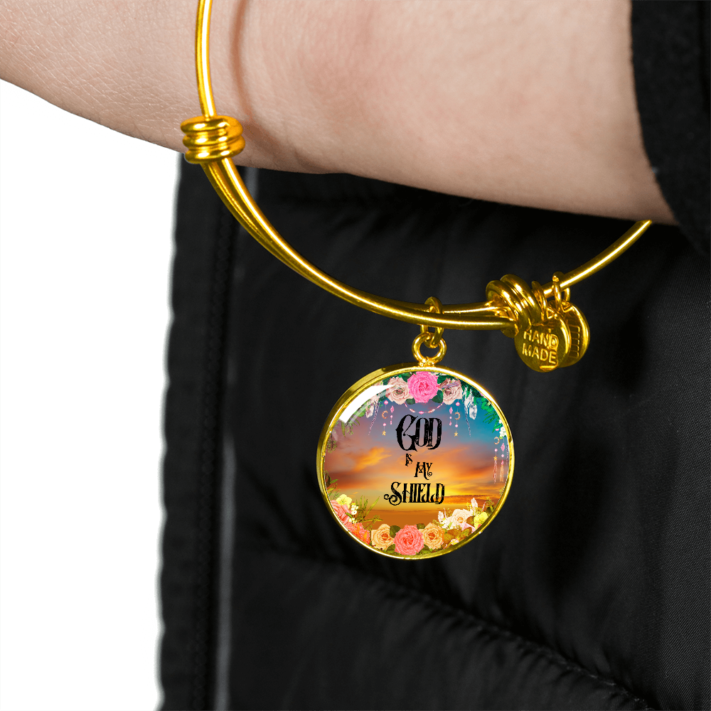 2020-03-30 (God Is My Shield) Bracelet Circle