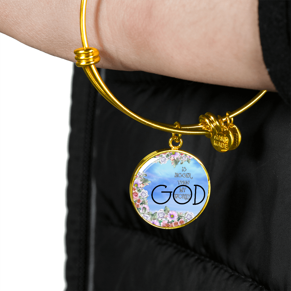 2020-04-08 (God Is Bigger Than My Worry) Bracelet Circle