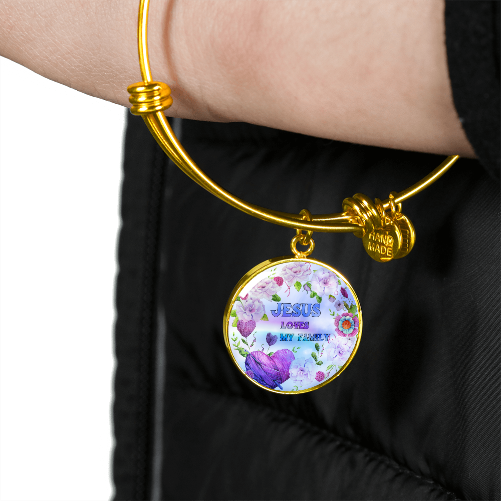 2020-04-15 (Jesus Loves My Family) Bracelet Circle