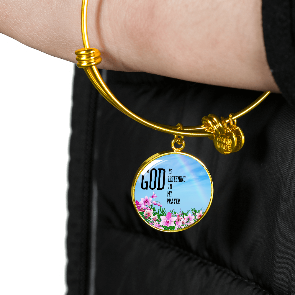 need movement 2020-04-06 (God Is Listening To My Prayer) Bracelet Circle
