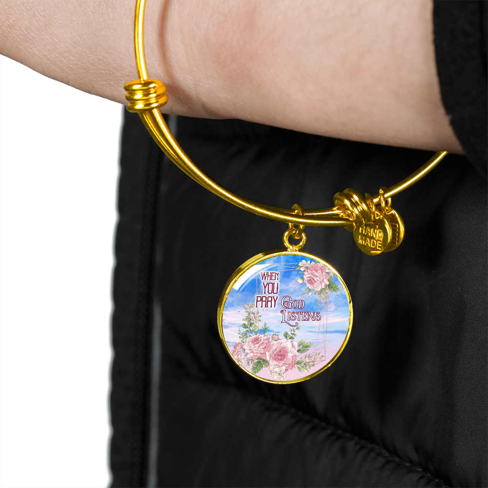 2020-03-24 (When You Pray God Listens) Bracelet Circle