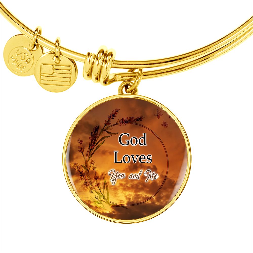 2020-05-18 (God Loves You and Me) Bracelet Circle