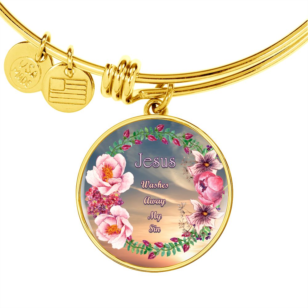 2020-05-02 (Jesus washes away my sins) Bracelet Circle