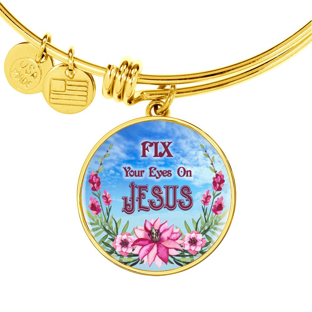 2020-03-24 (Fix Your Eyes On Jesus) Bracelet Circle