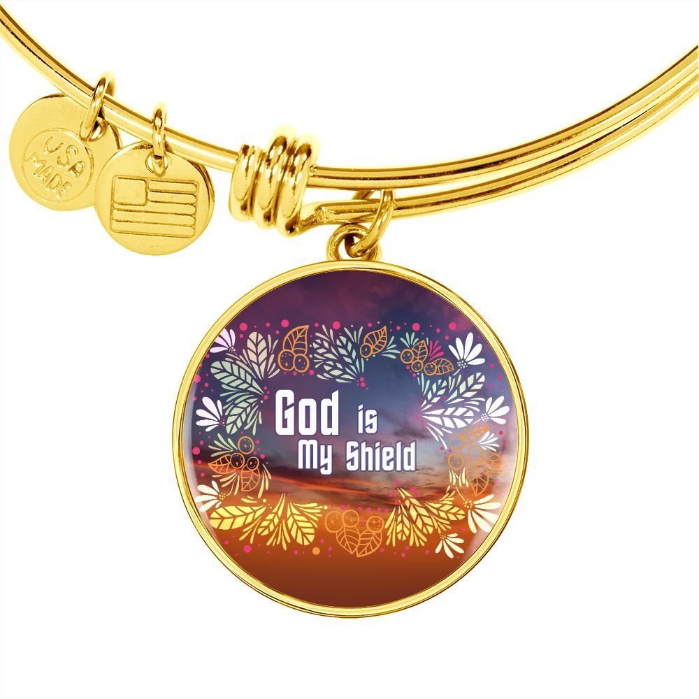 2020-05-16 (God Is My Shield) Bracelet Circle