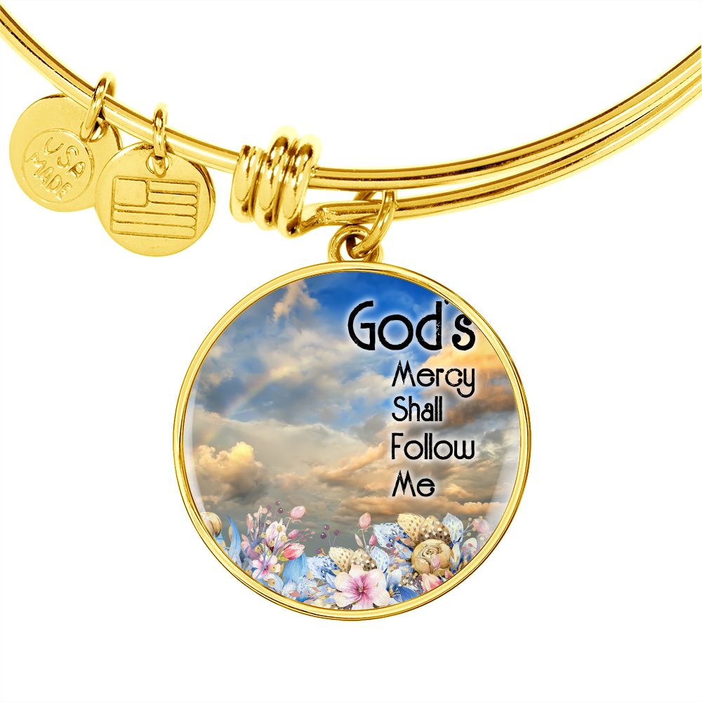 need movement 2020-04-07 (Gods Mercy Shall Follow Me) Bracelet Circle